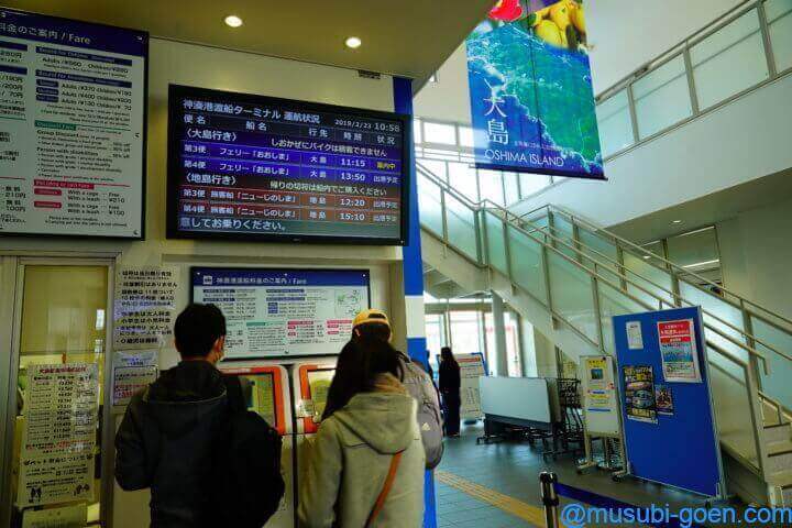 宗像大社 沖津宮遥拝所 中津宮