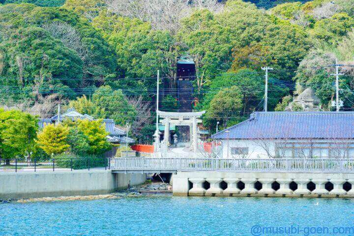 宗像大社 沖津宮遥拝所 中津宮