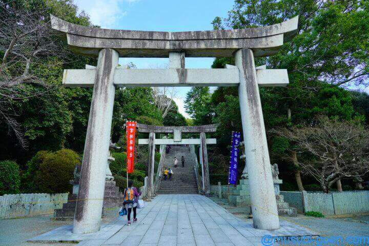 宮地嶽神社 光の道