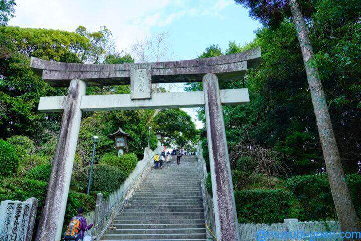 宮地嶽神社 光の道