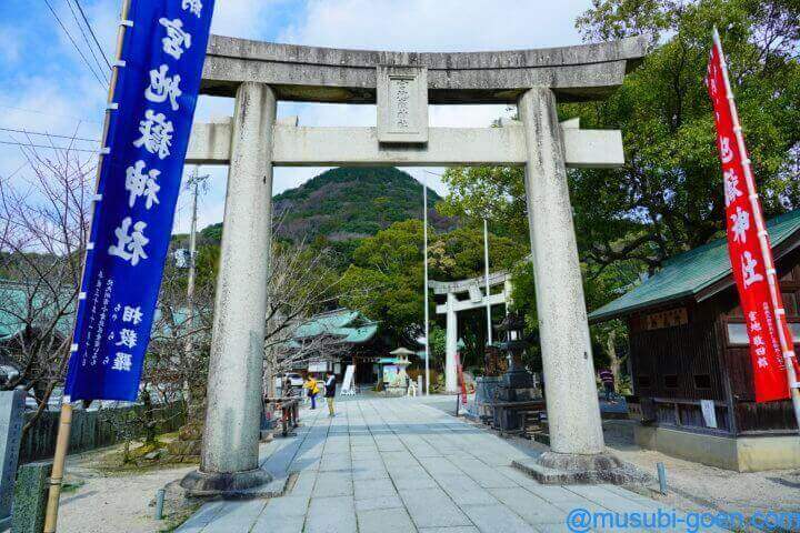 宮地嶽神社 光の道