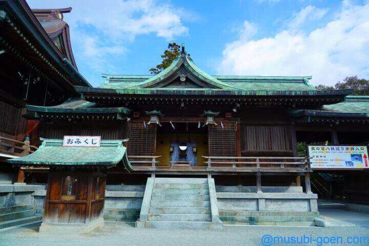 宮地嶽神社 光の道