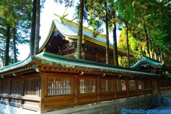 宮地嶽神社 光の道
