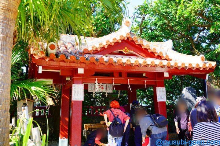 沖縄 波上宮 ビーチ 砂浜