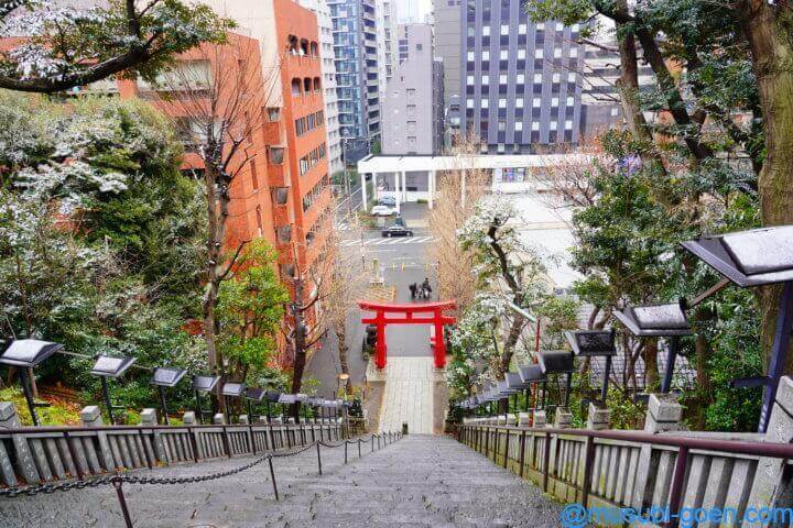 愛宕神社 東京 出世の石段