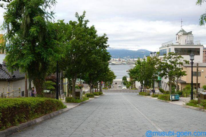 函館 観光 旅行 八幡坂 昼景 夜景