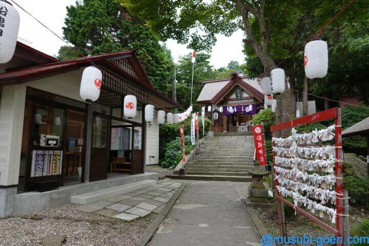 函館　観光　旅行　神社　船魂神社　源義経