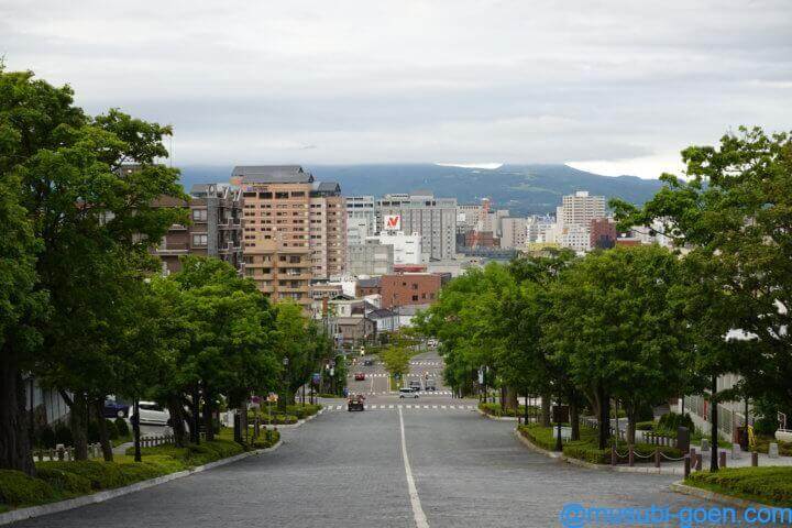 函館 観光 旅行 二十間坂