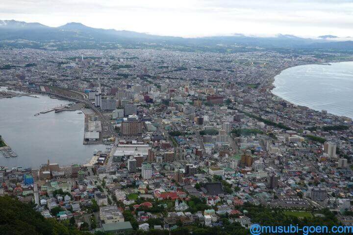 函館 観光 旅行 函館山 昼景 夜景