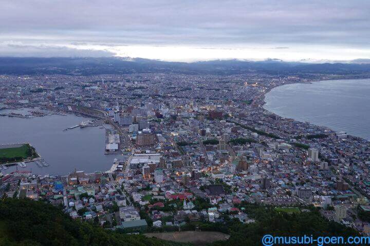 函館 観光 旅行 函館山 昼景 夜景