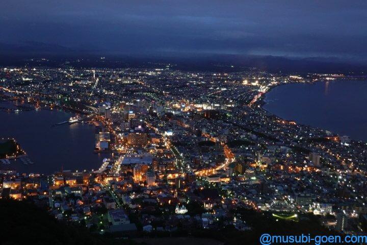 函館 観光 旅行 函館山 昼景 夜景