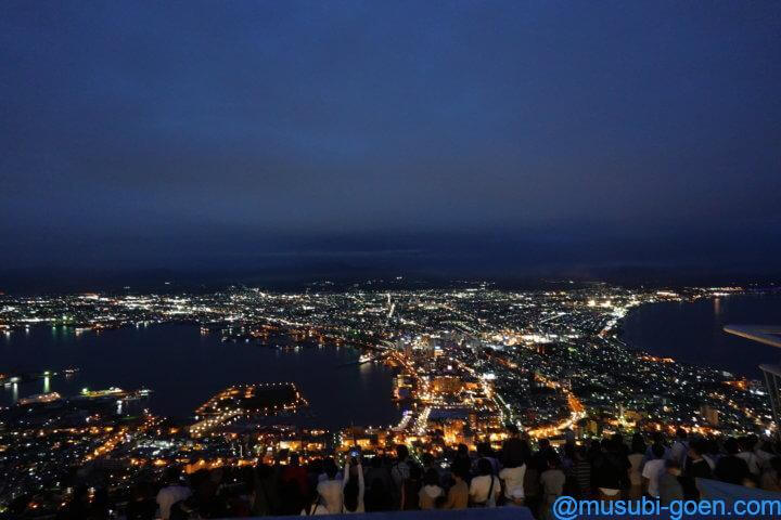 函館 観光 旅行 函館山 昼景 夜景