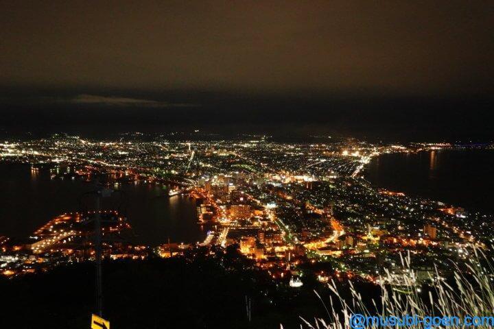 函館 観光 旅行 函館山 昼景 夜景