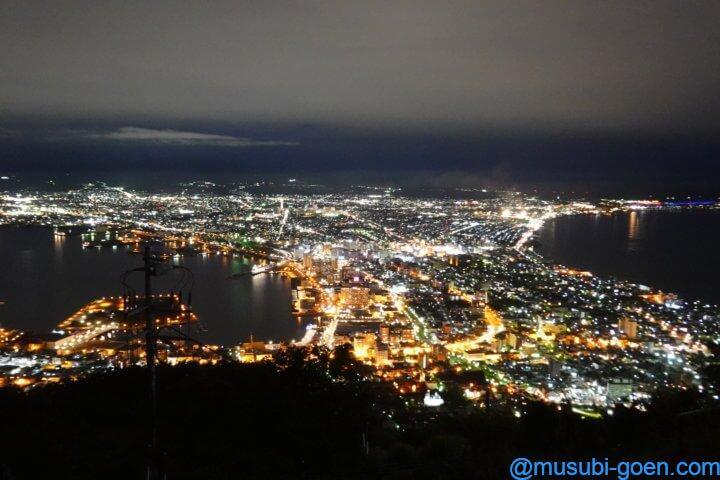 函館　観光　旅行　函館山　昼景　夜景